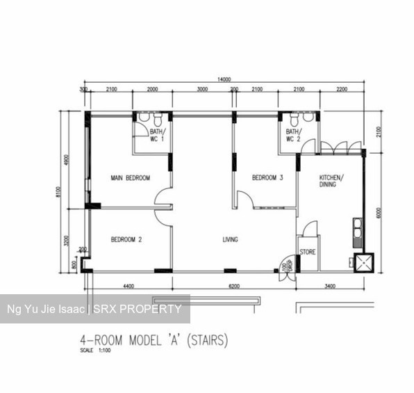Blk 865 Yishun Street 81 (Yishun), HDB 4 Rooms #210117101